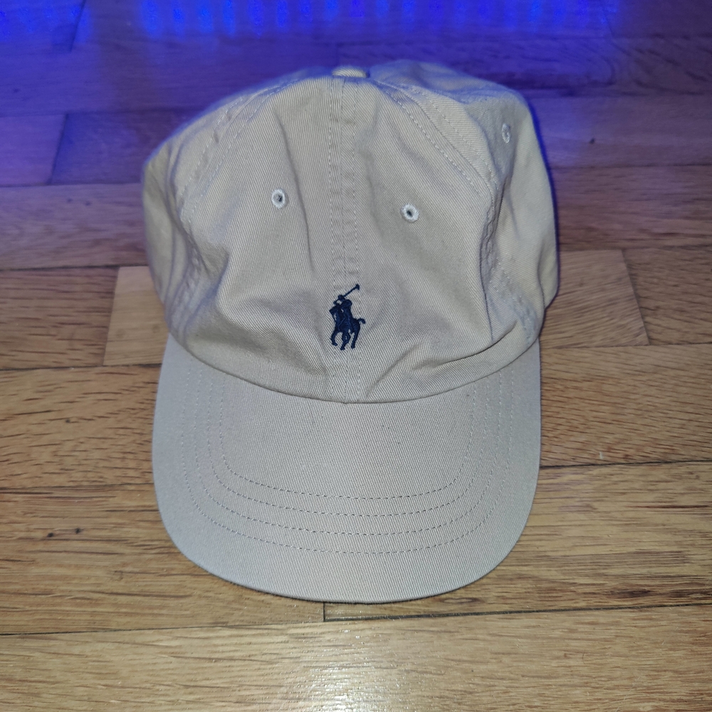 Ralph Lauren Beige Baseball Cap